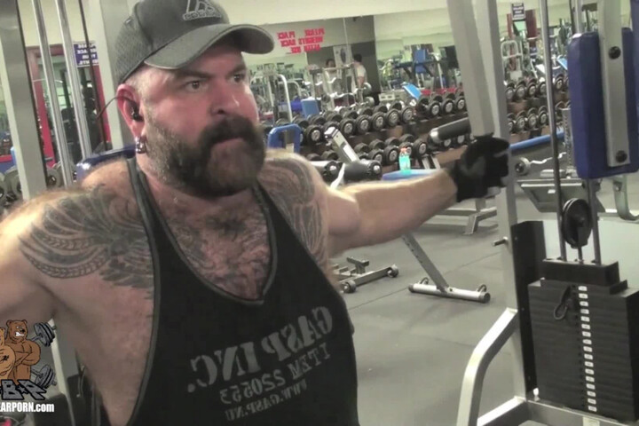 Daddy Will and Liam Gym Workout Sex
